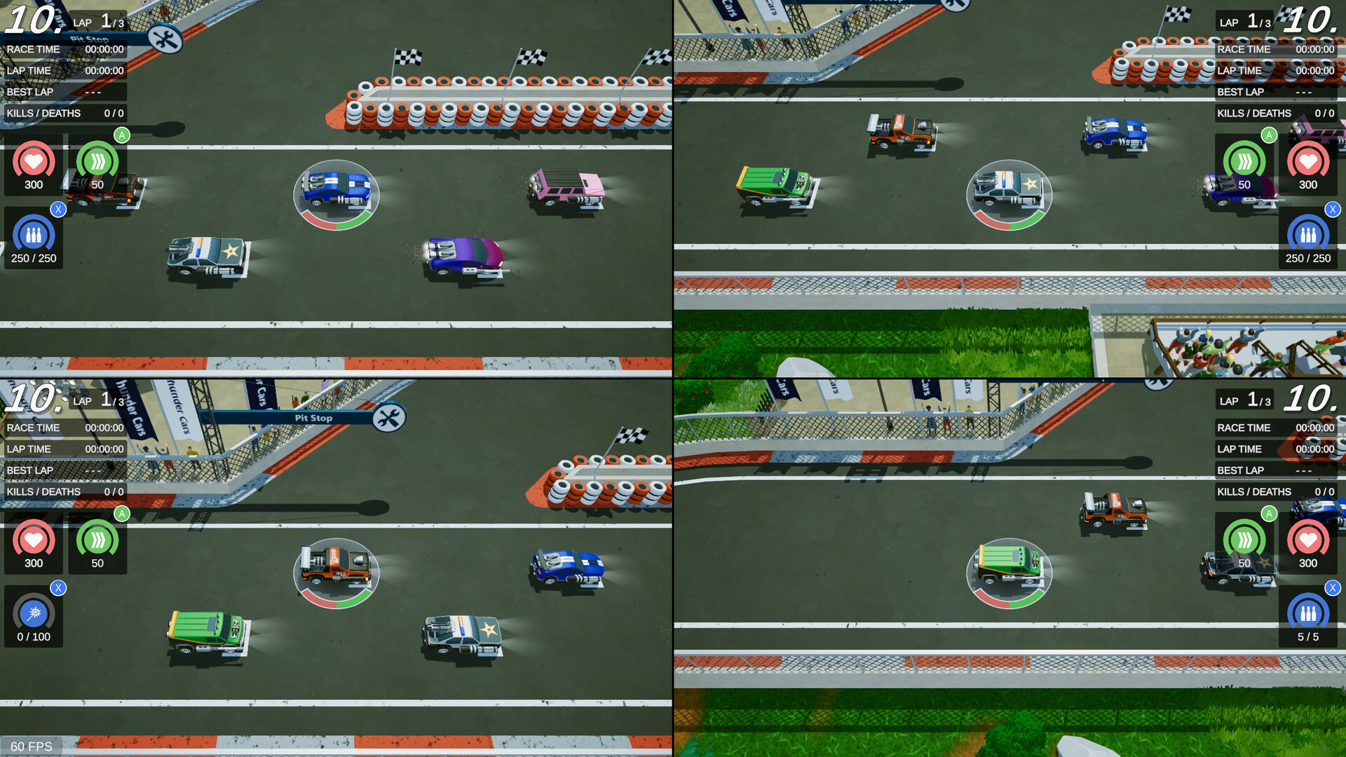 Blastlane Racers screenshot #2