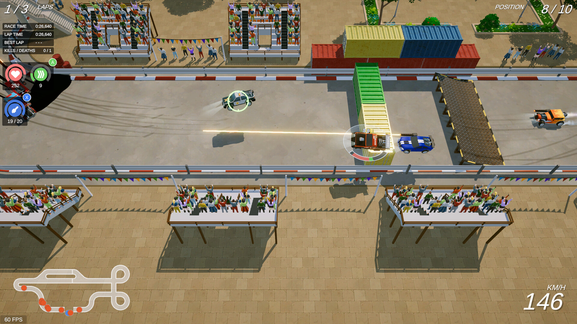 Blastlane Racers screenshot #8