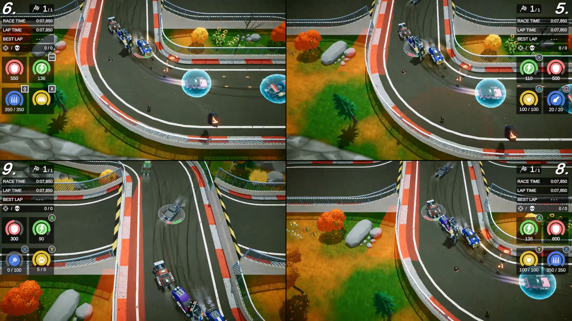 Blastlane Racers screenshot #5