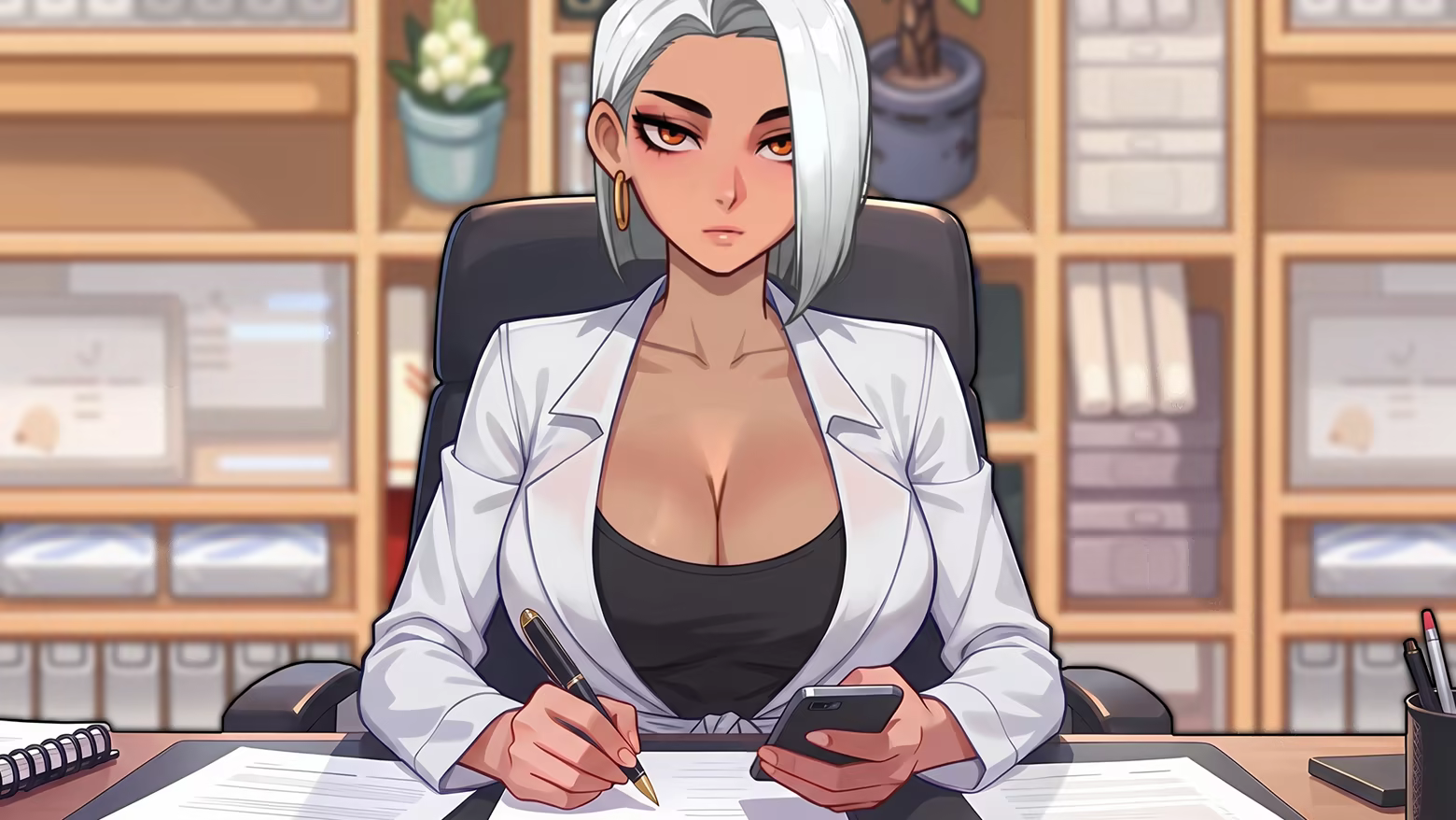 Иллюстрация из описания игры 不良策划