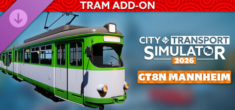 Обложка CTS 2026 - Tram DLC: GT8N Mannheim