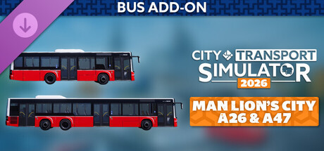 Обложка CTS 2026 - Bus DLC: MAN Lion's City A26 & A47