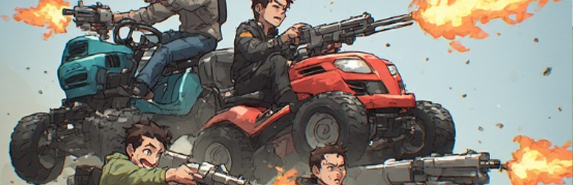 Lawnmower Game Battle 2: Reload