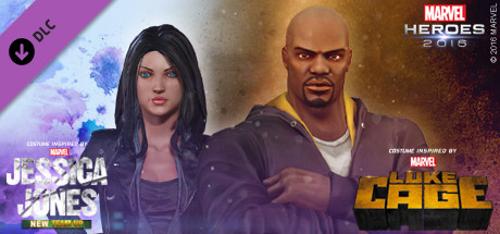 Marvel Heroes 2016 - Marvel's Luke Cage Pack cover art
