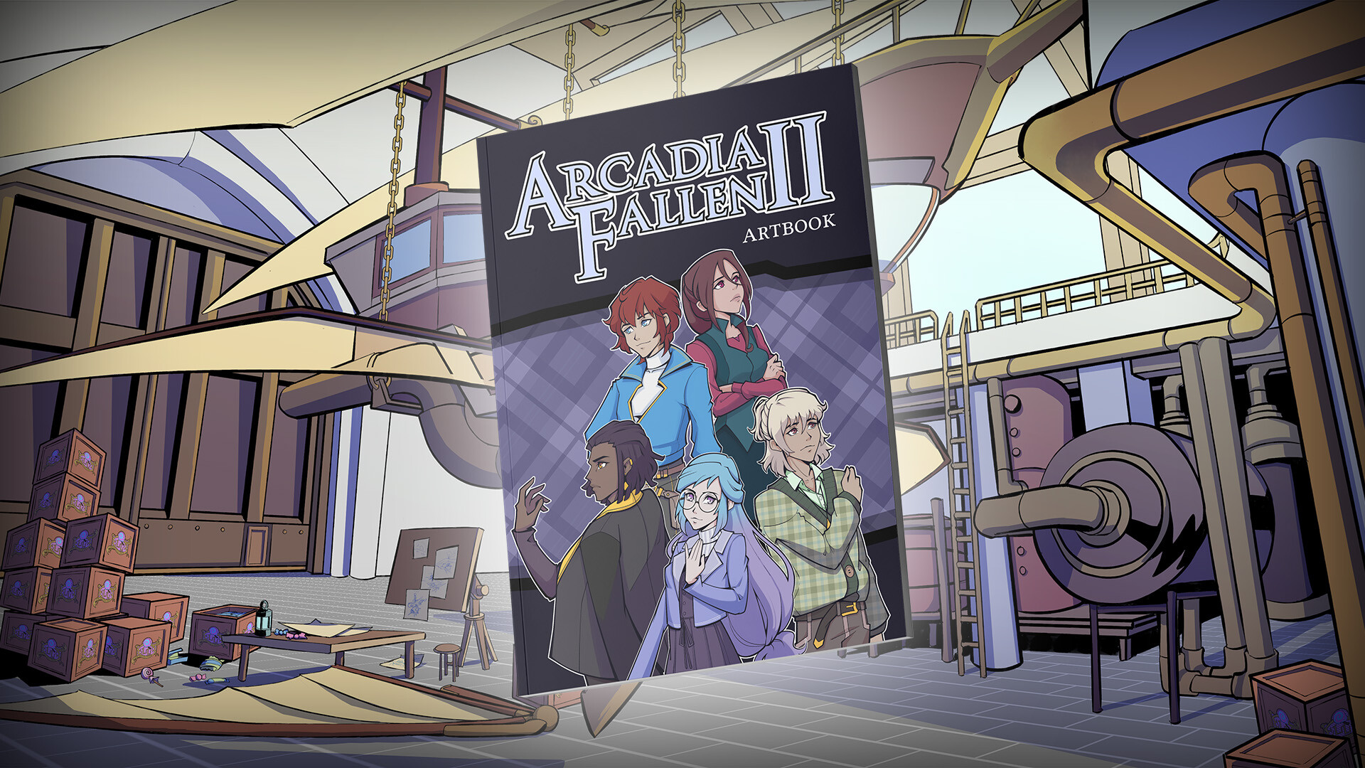 Arcadia Fallen II - Art Book Featured Screenshot #1