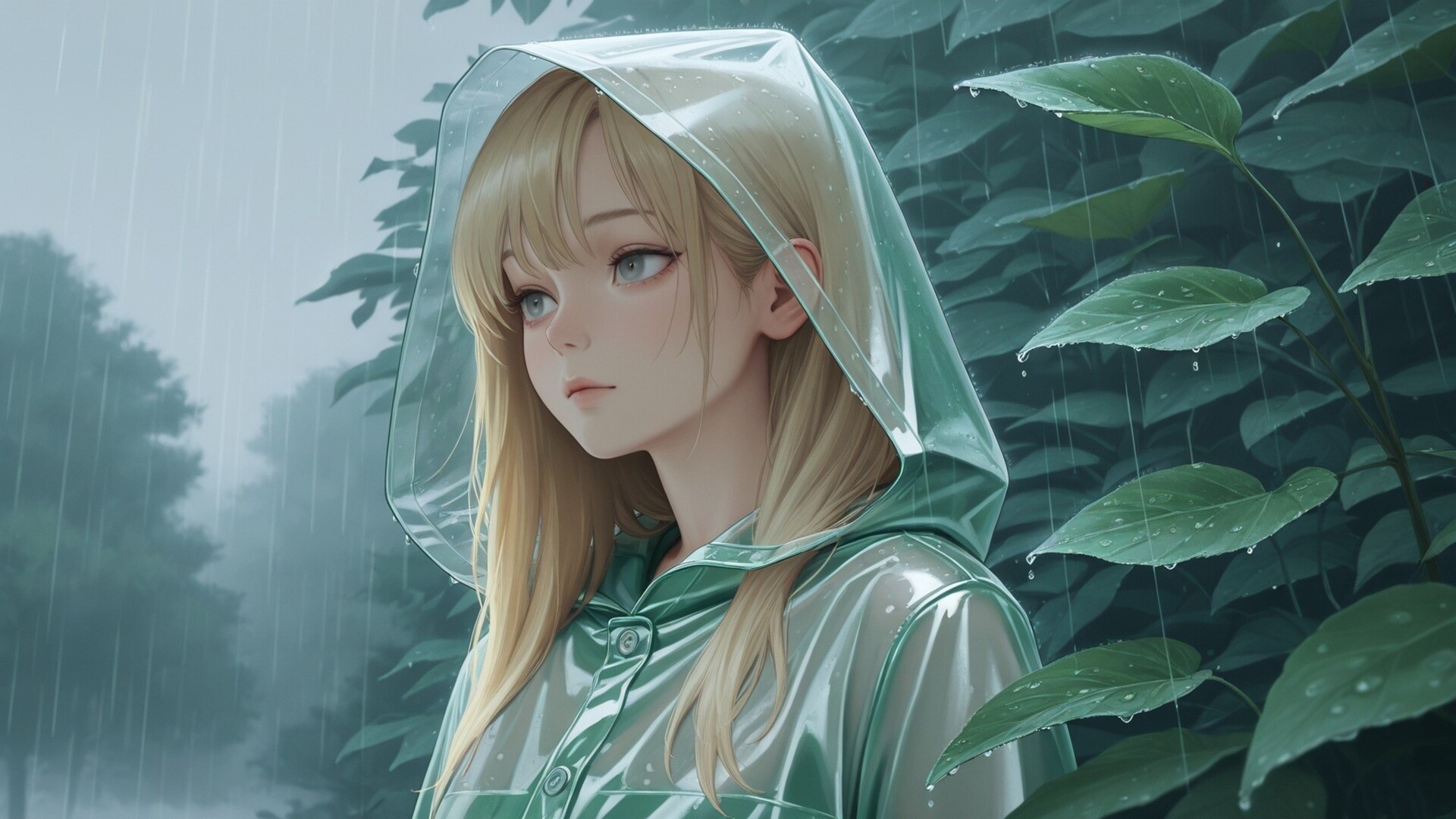 Rainy Waifu screenshot 1