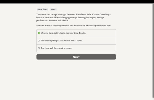 Posthuman: Guardians vs PSION