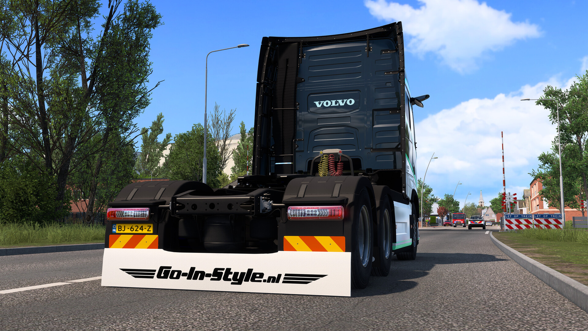 Скриншот Euro Truck Simulator 2 - Holland Style Tuning Pack — кадр 16