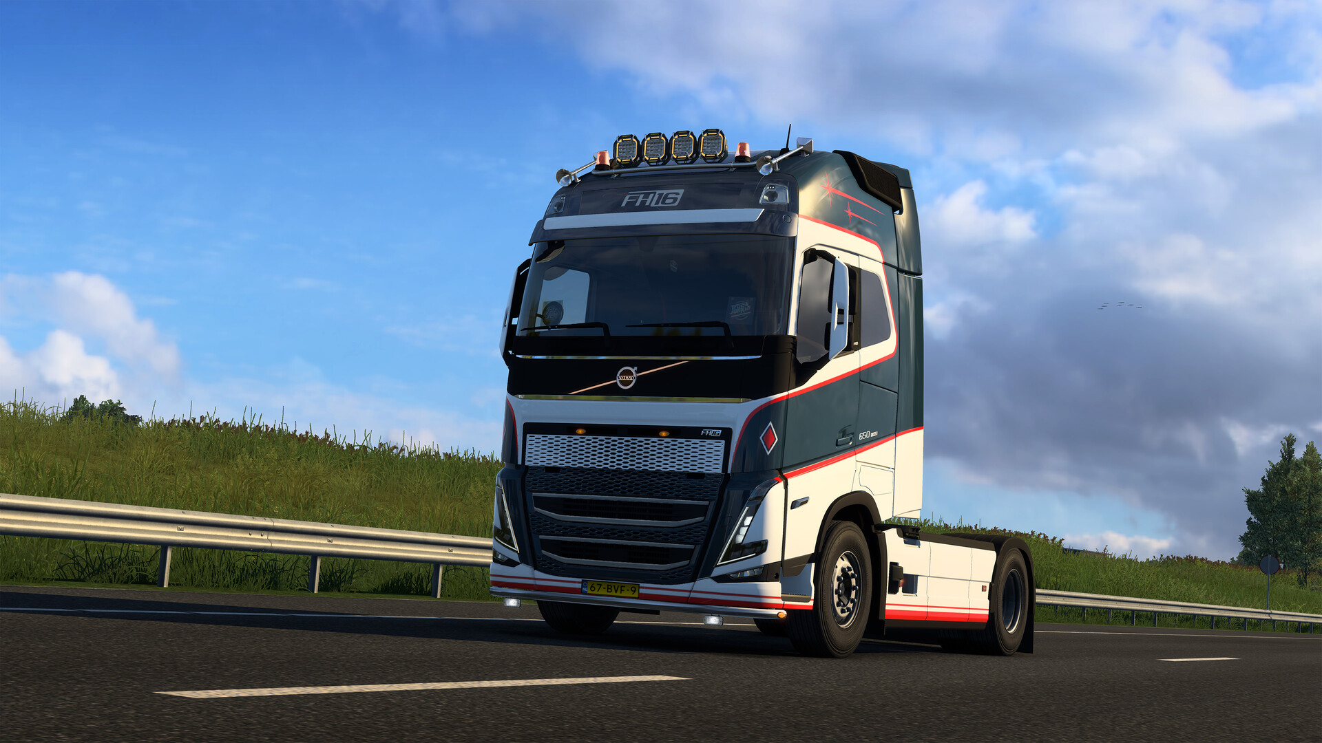 Скриншот Euro Truck Simulator 2 - Holland Style Tuning Pack — кадр 5