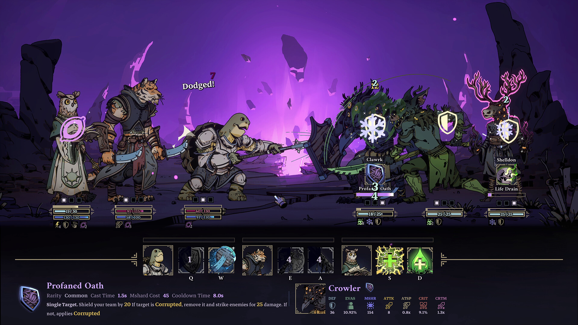 Skills & Raids