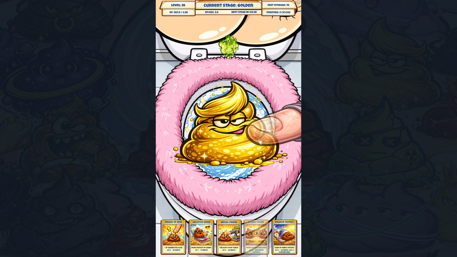 SUPER IDLE POOP CLICKER screenshot #5