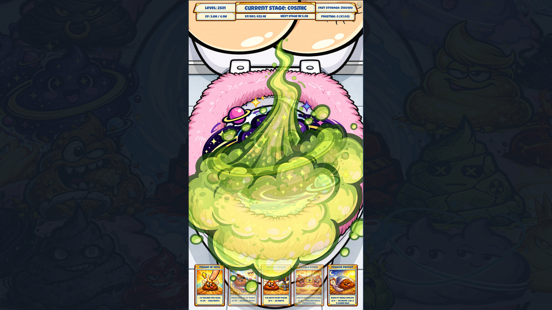 SUPER IDLE POOP CLICKER screenshot