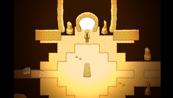 Screenshot of CaveDive gameplay showing in-action mechanics