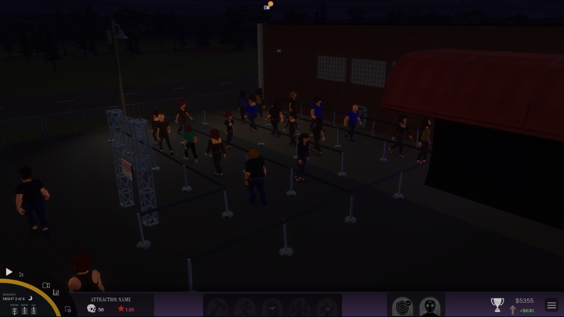 ScareZone: Haunted Attraction Tycoon screenshot 6