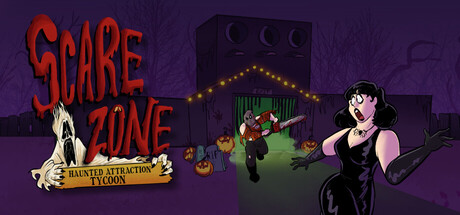 ScareZone: Haunted Attraction Tycoon header art