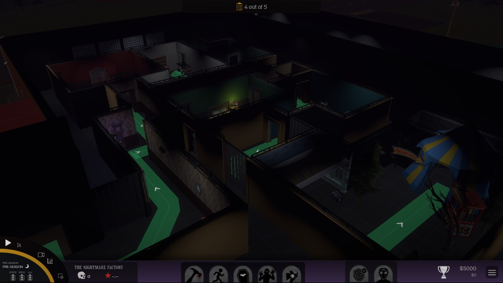 ScareZone: Haunted Attraction Tycoon screenshot 3