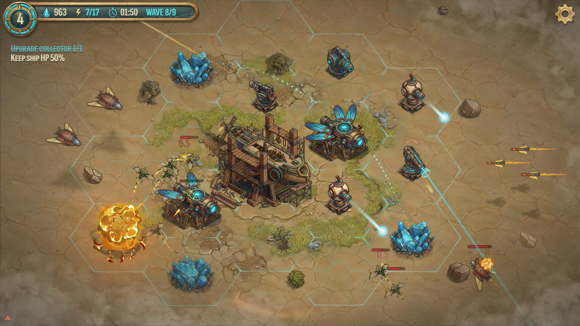 HEXSTORM: Tears of Arcadia screenshot #1