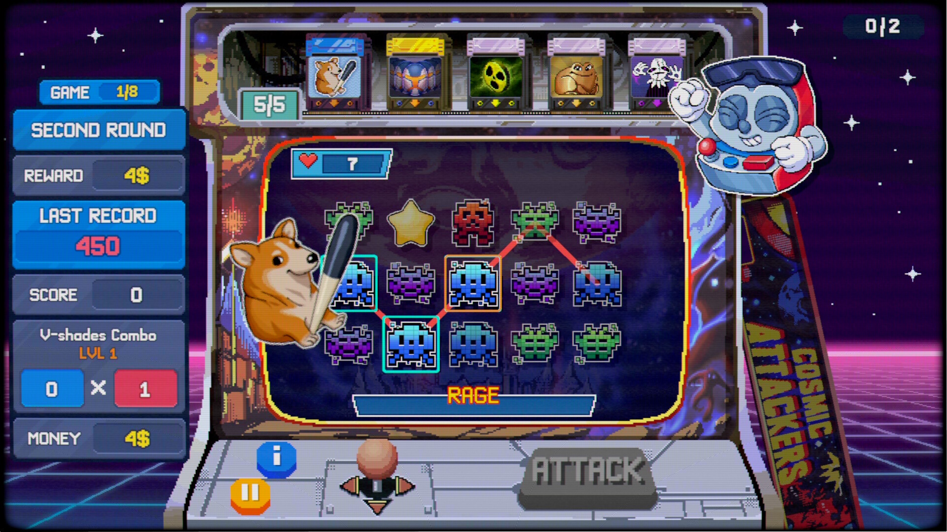 Arcadence: The Nostalgic Roguelike screenshot 2