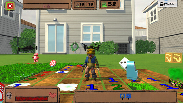 Sam's Die-abalical Minesweeper