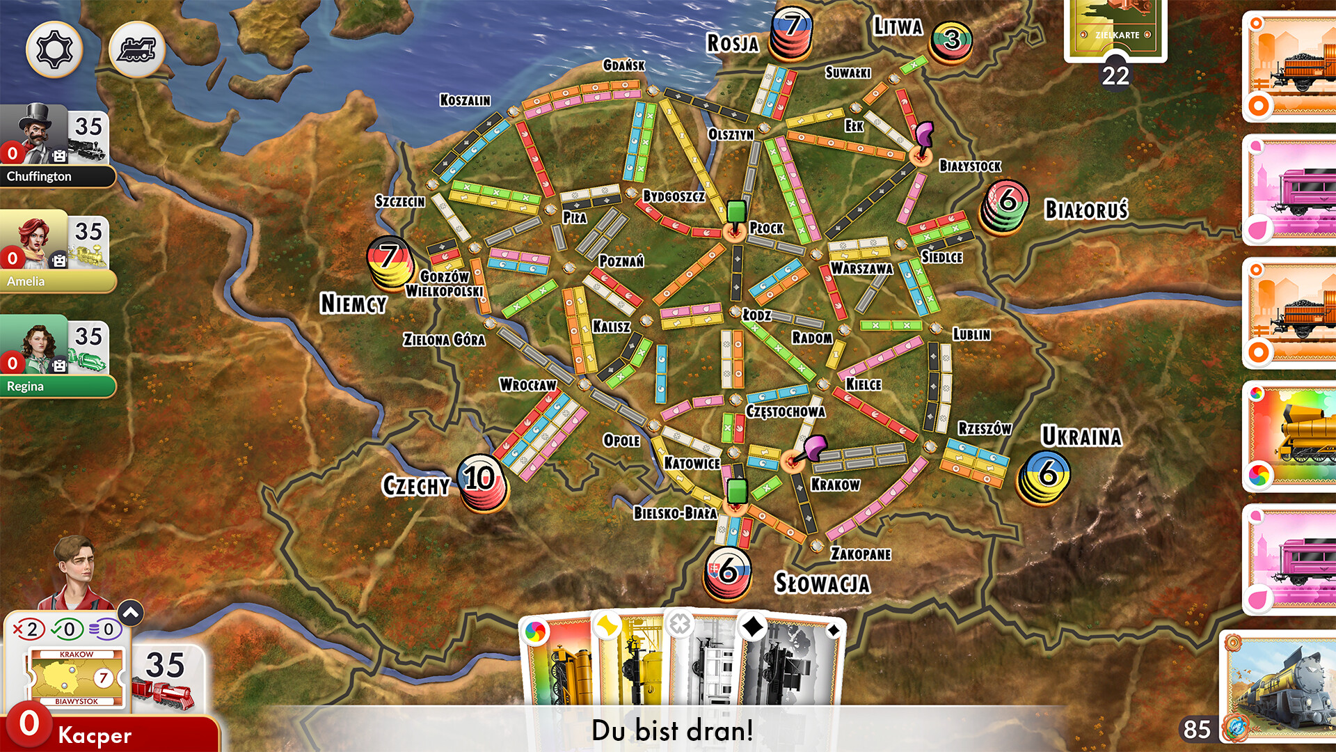 Ticket to Ride: Classic Edition EU Steam CD Key Screenshot 3