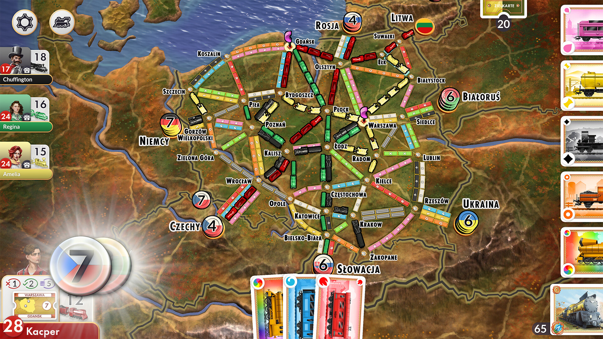 Ticket to Ride: Classic Edition EU Steam CD Key Screenshot 5