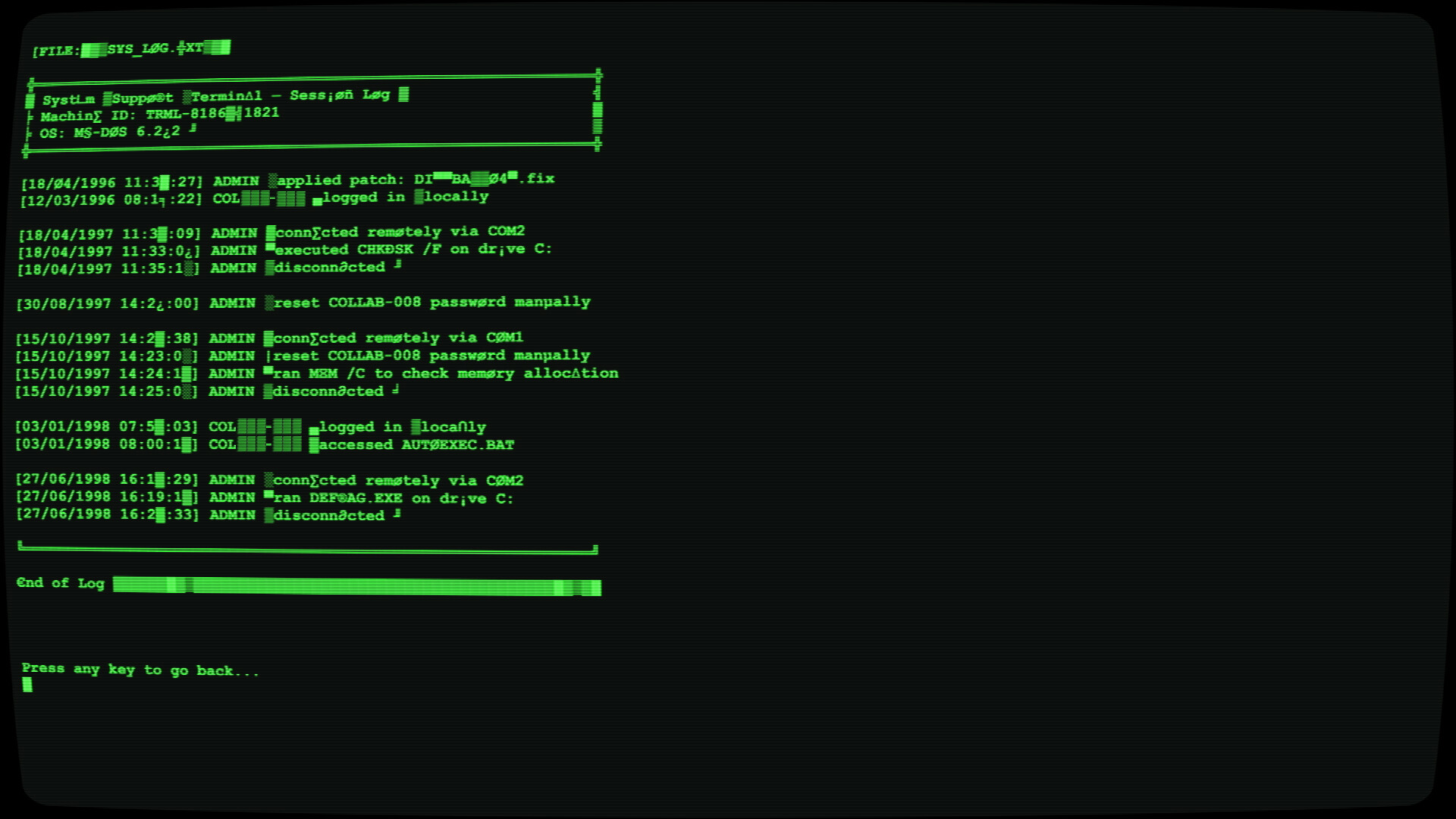 ⟨Unknown_Terminal⟩ Featured Screenshot #1