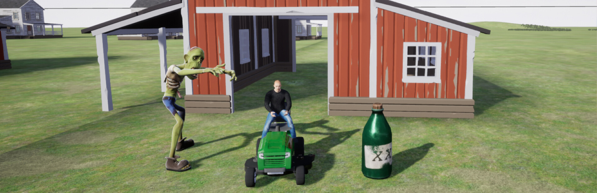 Lawnmower Game Beer