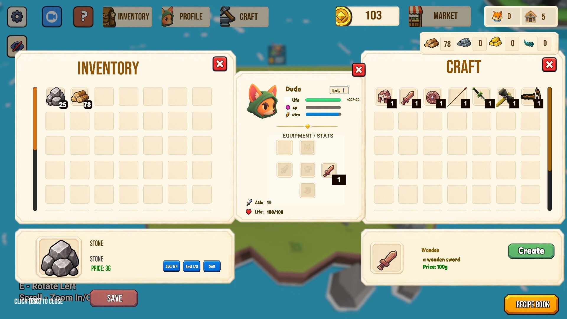 Island Idle RPG: Build and Conquer screenshot 4