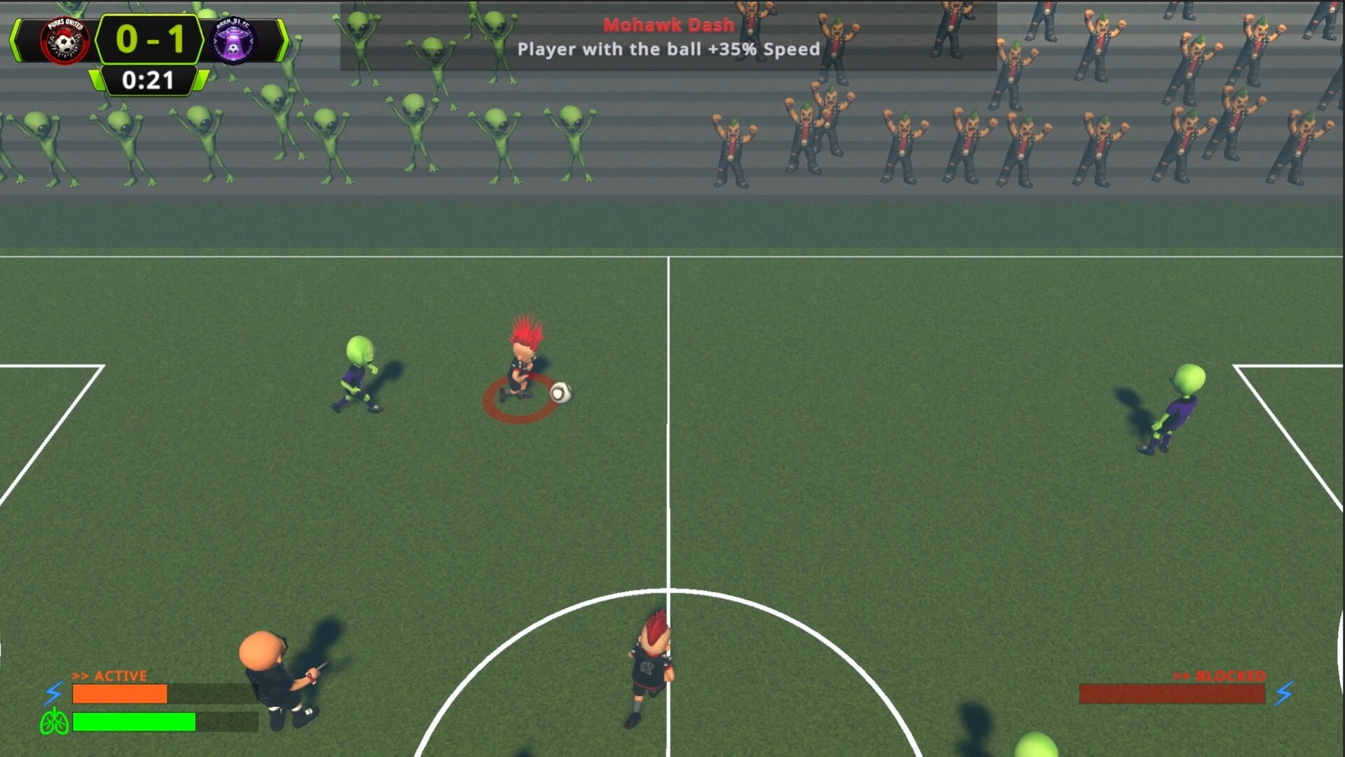 Broken Soccer screenshot 1