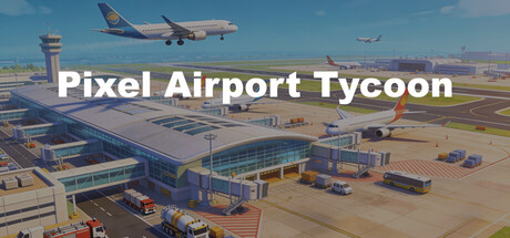 Pixel Airport Tycoon header art