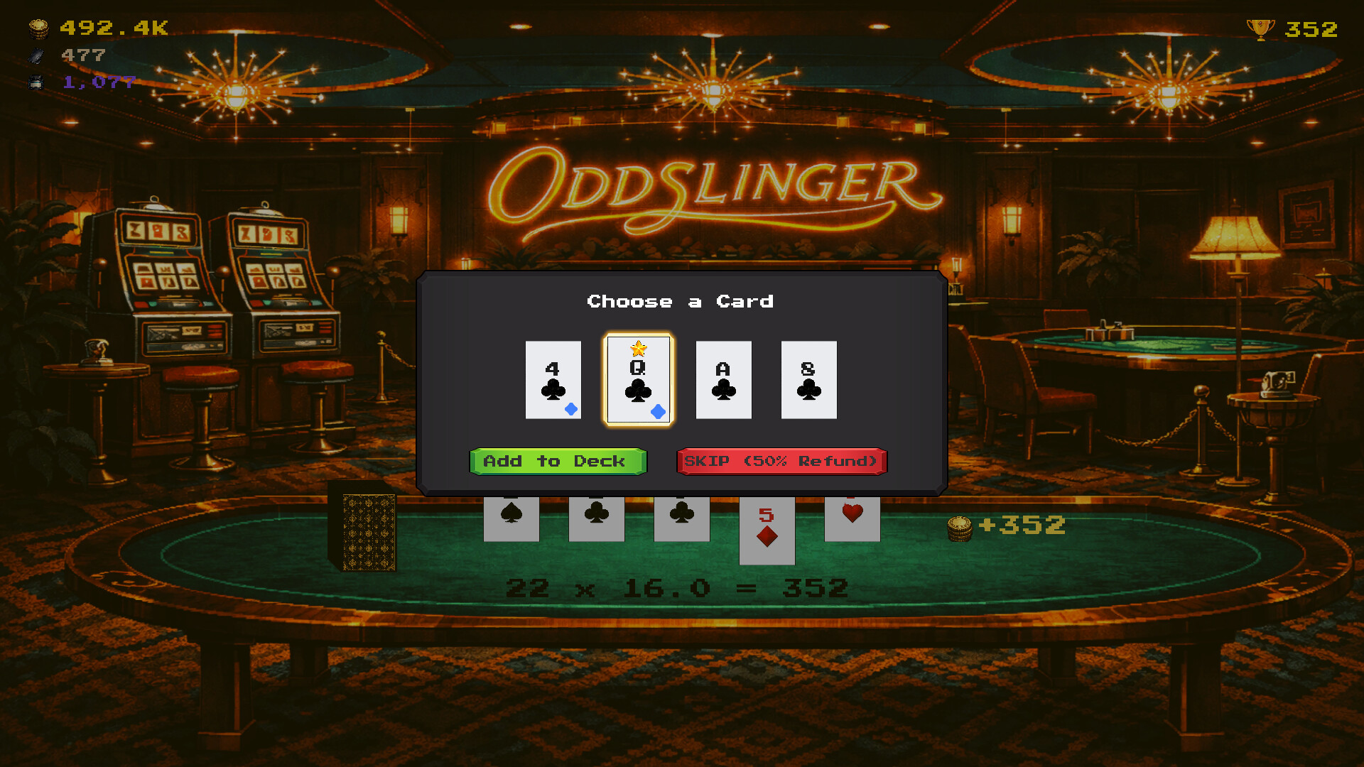 Oddslinger screenshot #2