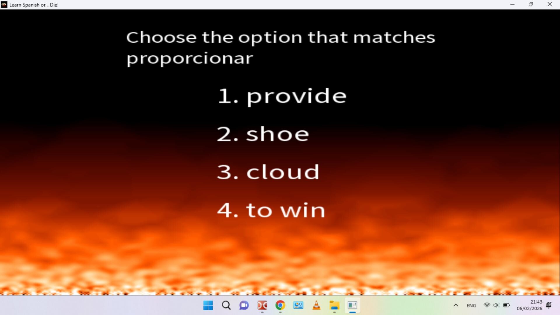 Learn Spanish or... Die! Featured Screenshot #1