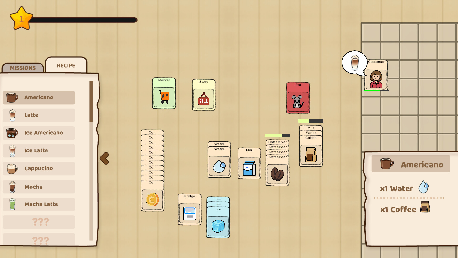 Cafe Card screenshot #1