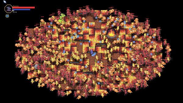 Screenshot of Vistrace gameplay showing in-action mechanics