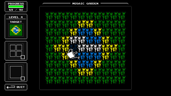 Mosaic Garden: The Flower Game screenshot