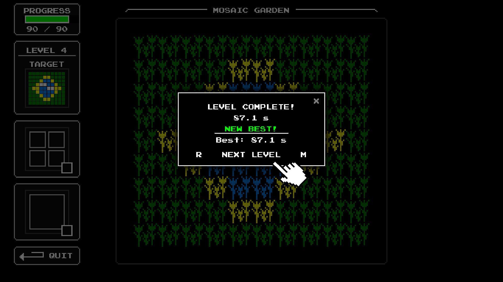 Mosaic Garden: The Flower Game screenshot 4