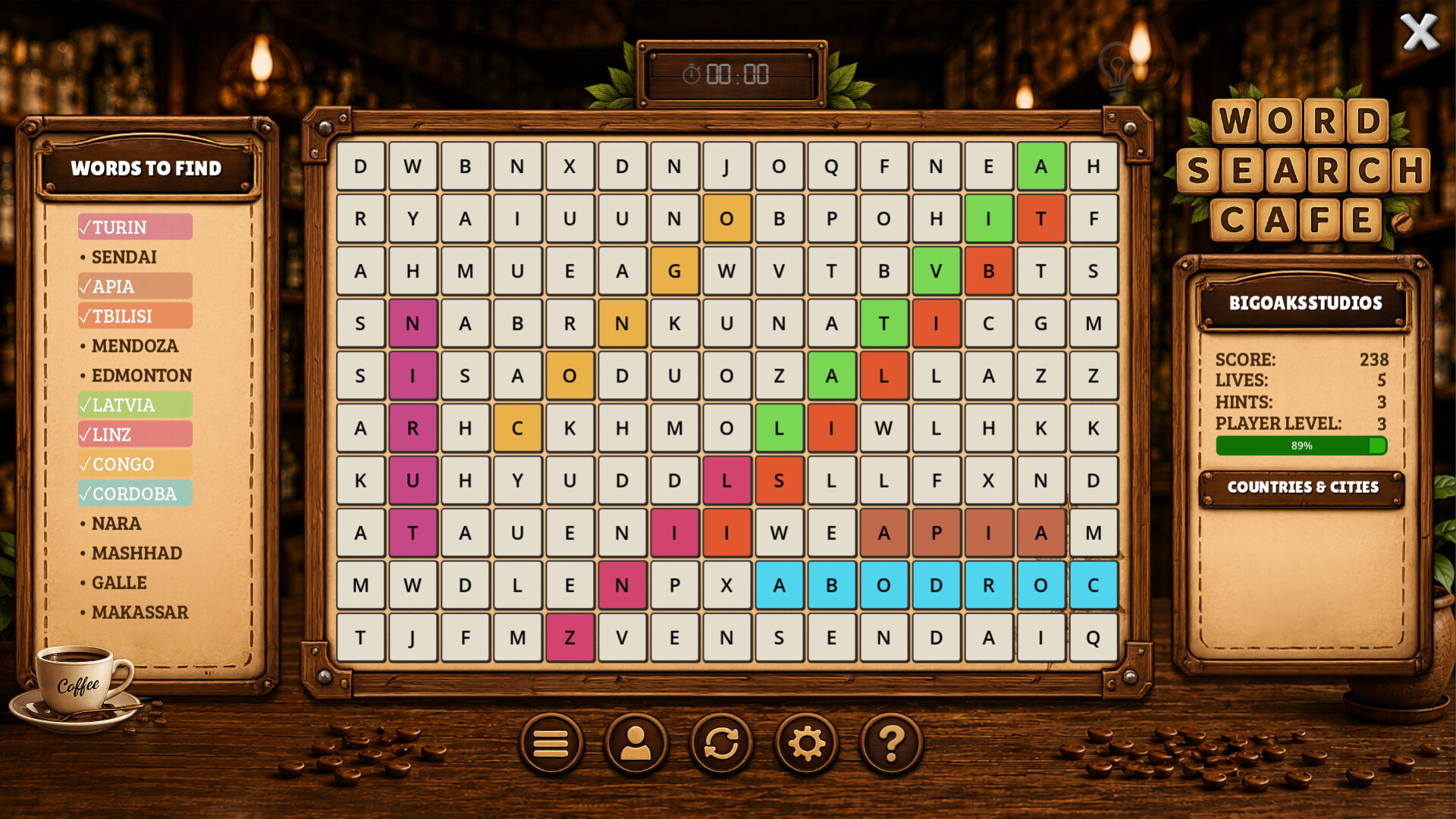 Word Search Cafe screenshot 3