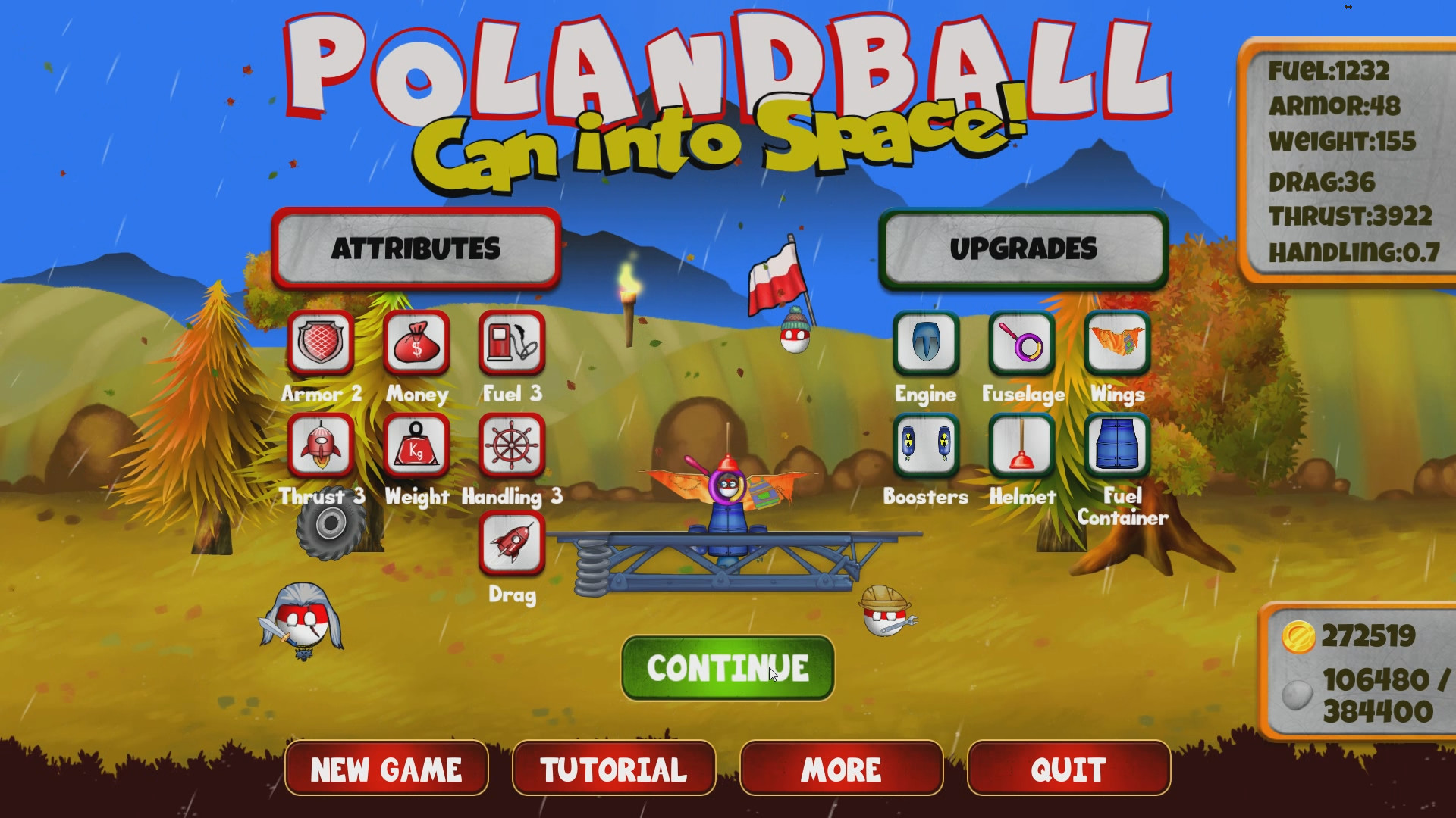 Polandball: Can into Space! screenshot