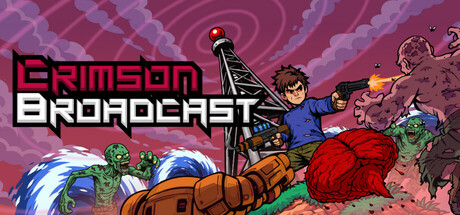 Crimson Broadcast header art