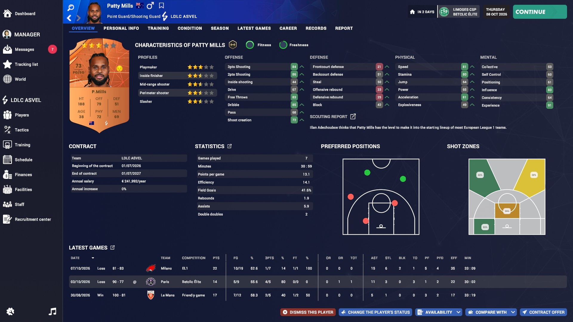 Pro Basketball Manager 2027 screenshot 1