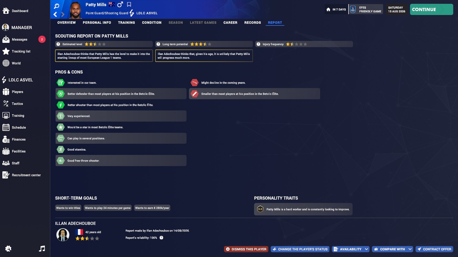 Pro Basketball Manager 2027 screenshot 2