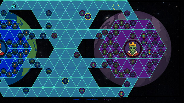 Screenshot of Humans vs Aliens BattleWorlds