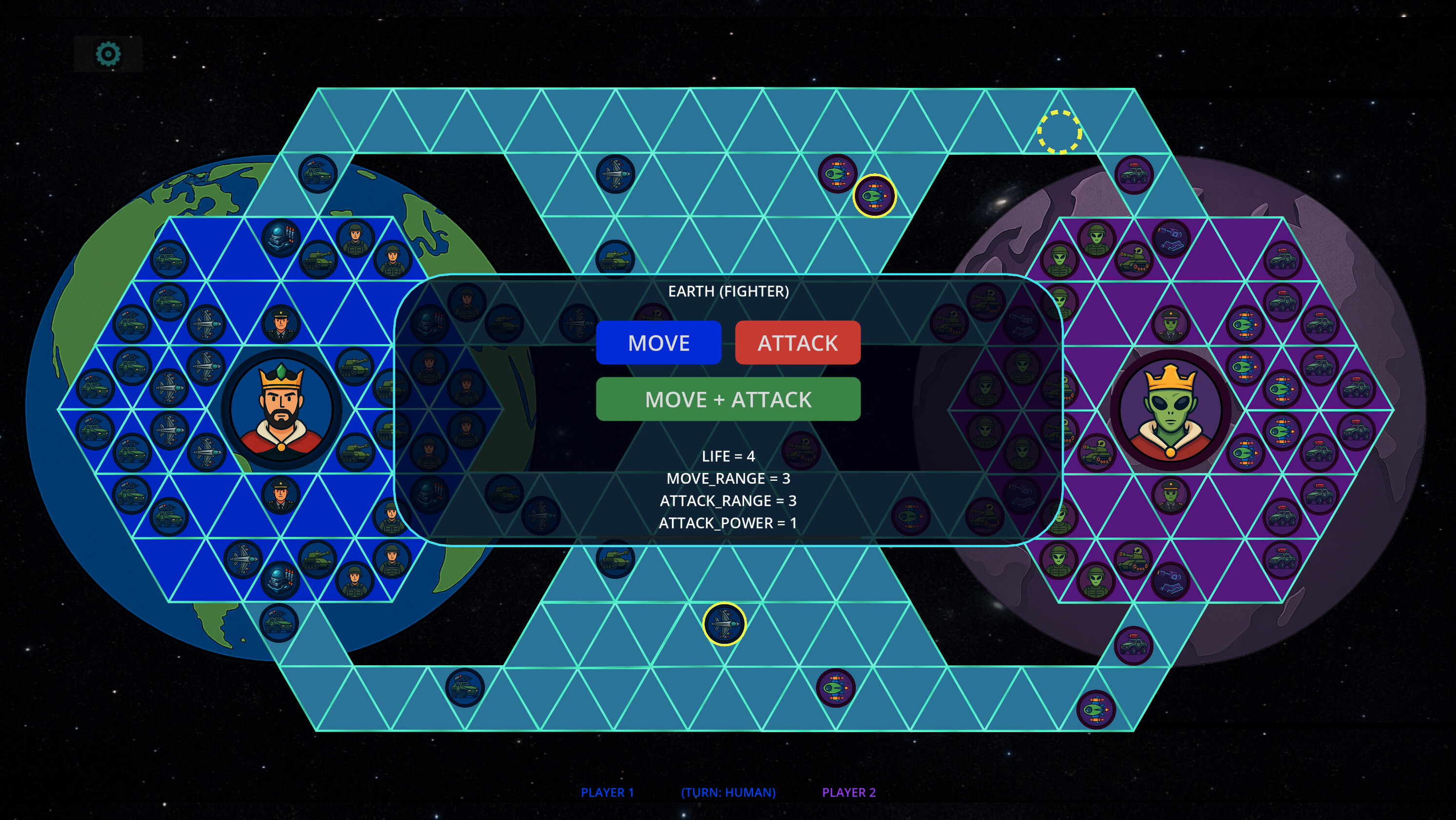 Humans vs Aliens BattleWorlds