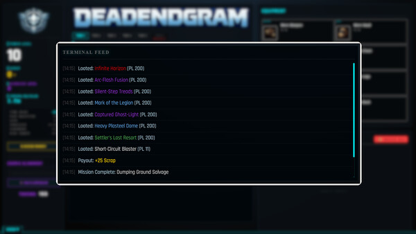 Screenshot of DeadEndGram