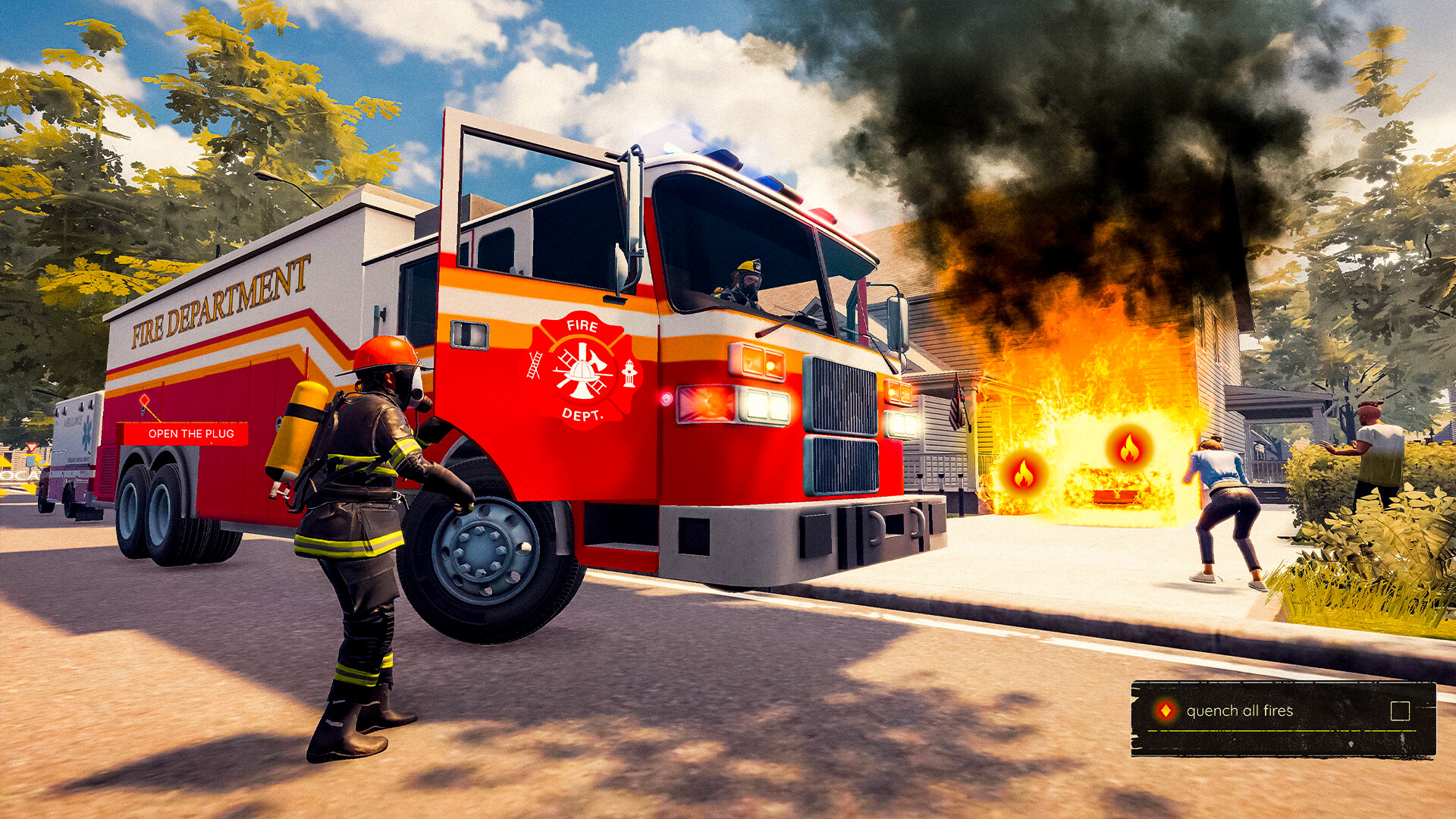 Firefighting Rescue Simulator screenshot #7