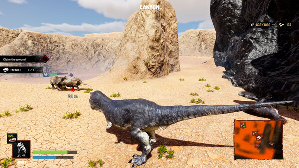 Скриншот 1 из игры Dinosaur Survival Simulator - Prehistoric RPG