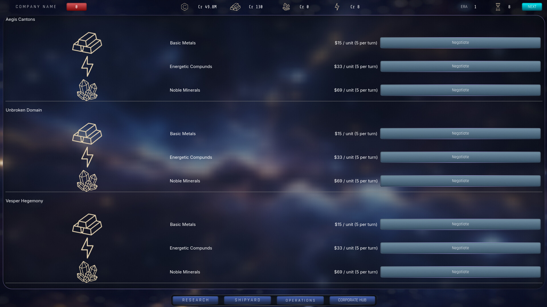 Starship Contractor: Galactic Tycoon screenshot 7