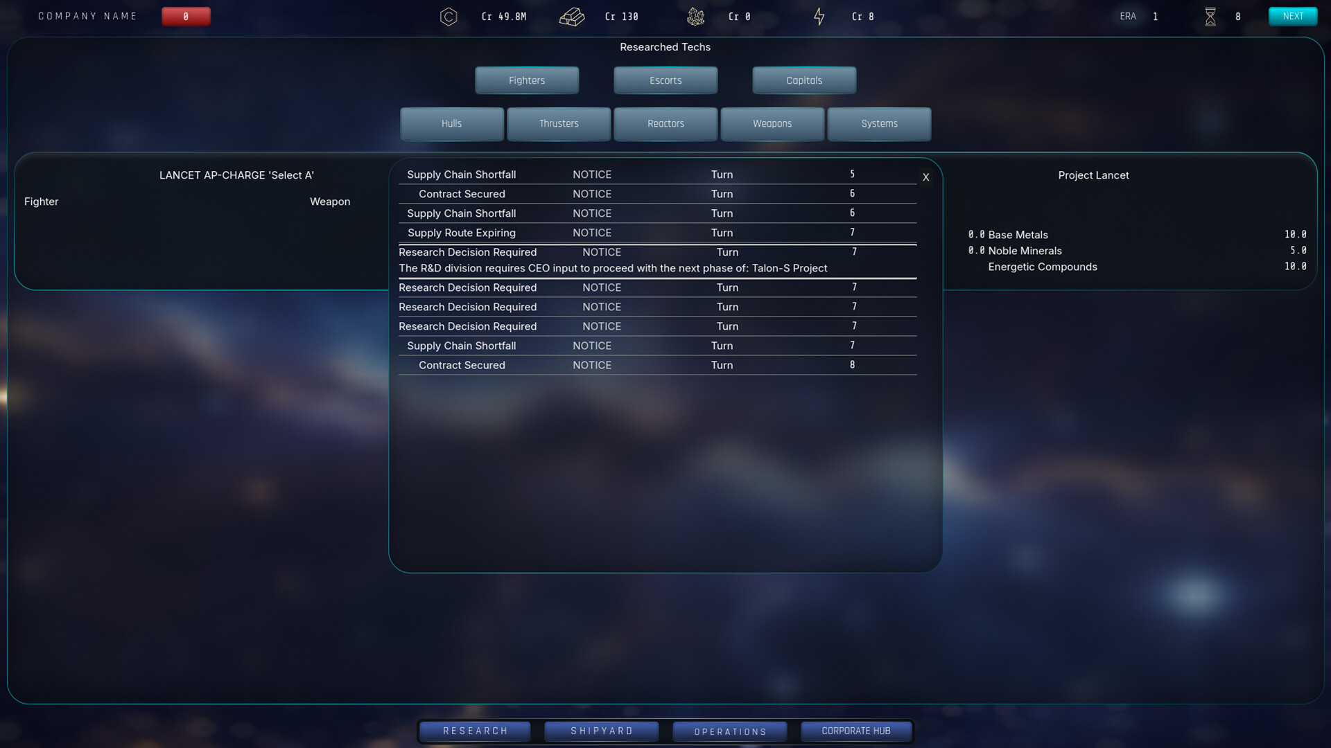 Starship Contractor: Galactic Tycoon screenshot 6