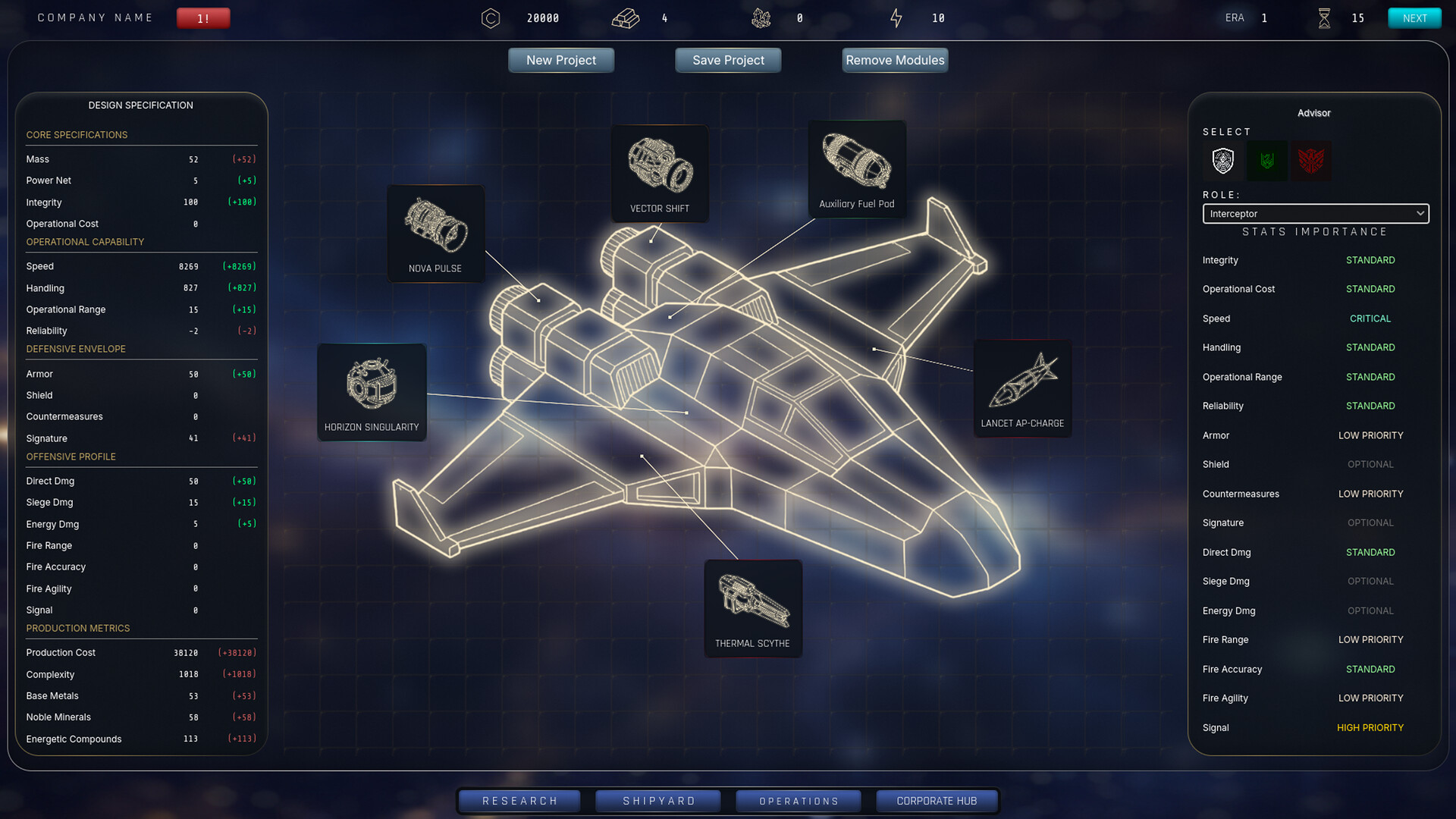 Starship Contractor: Galactic Tycoon screenshot #1
