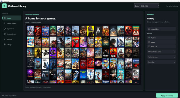 Скриншот 1 из 3D Game Library